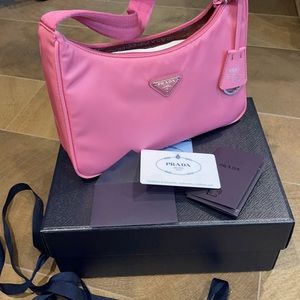 SOLD Prada Re-Edition Pink (Begonia) Tessuto